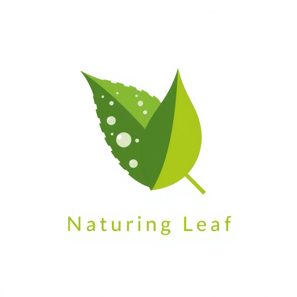 Leaf icon representing natural ingredients
