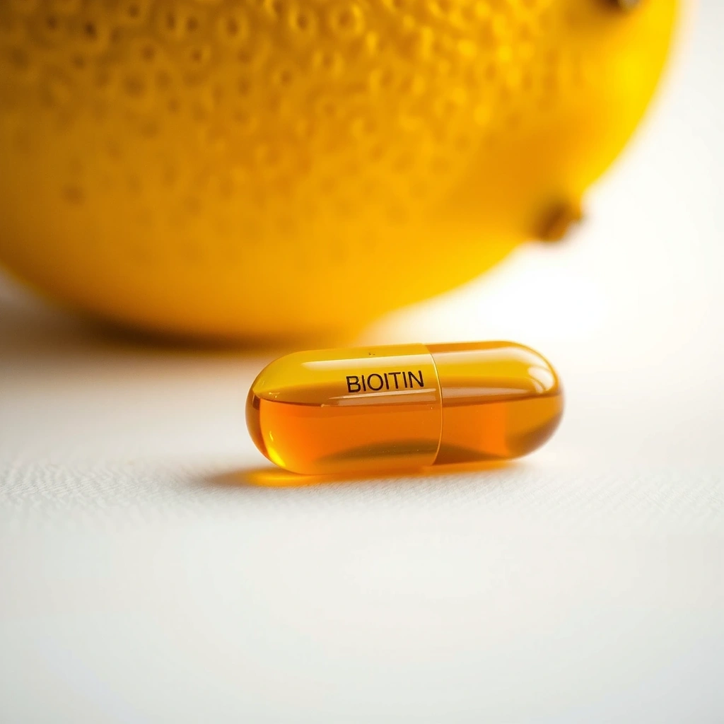 Biotin supplement for hair growth